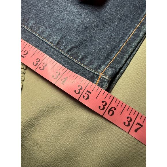 Eddie Bauer curvy bootcut jeans womens 6 long normcore western cowgirl classic - Picture 7 of 8